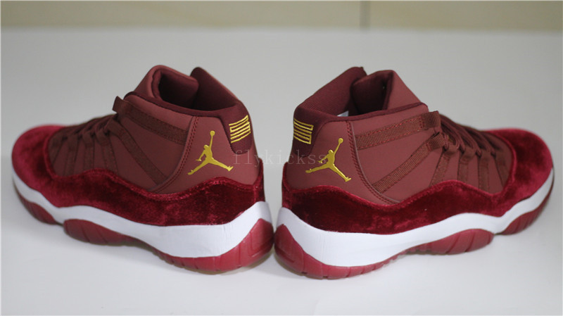 Super Air Jordan 11 Velvet Night Maroon High